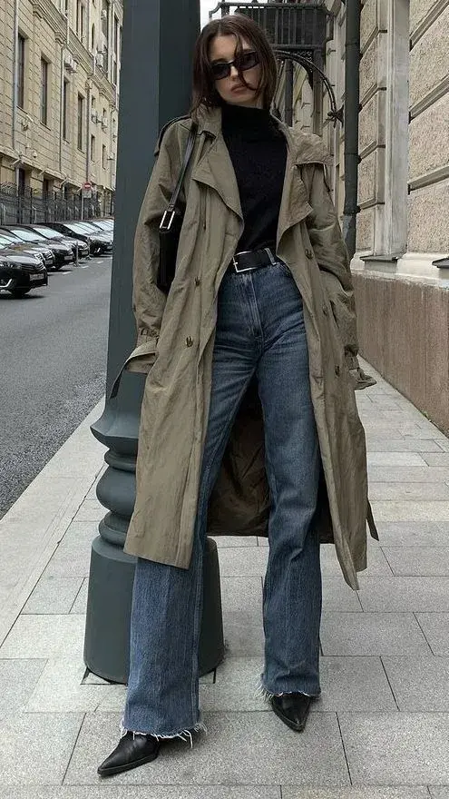 Combinado con un trench queda muy elegante y es perfecto para los días de lluvia.