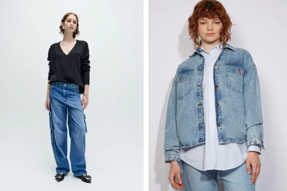 9 prendas para que puedar armar tu look "total denim" como más te guste.