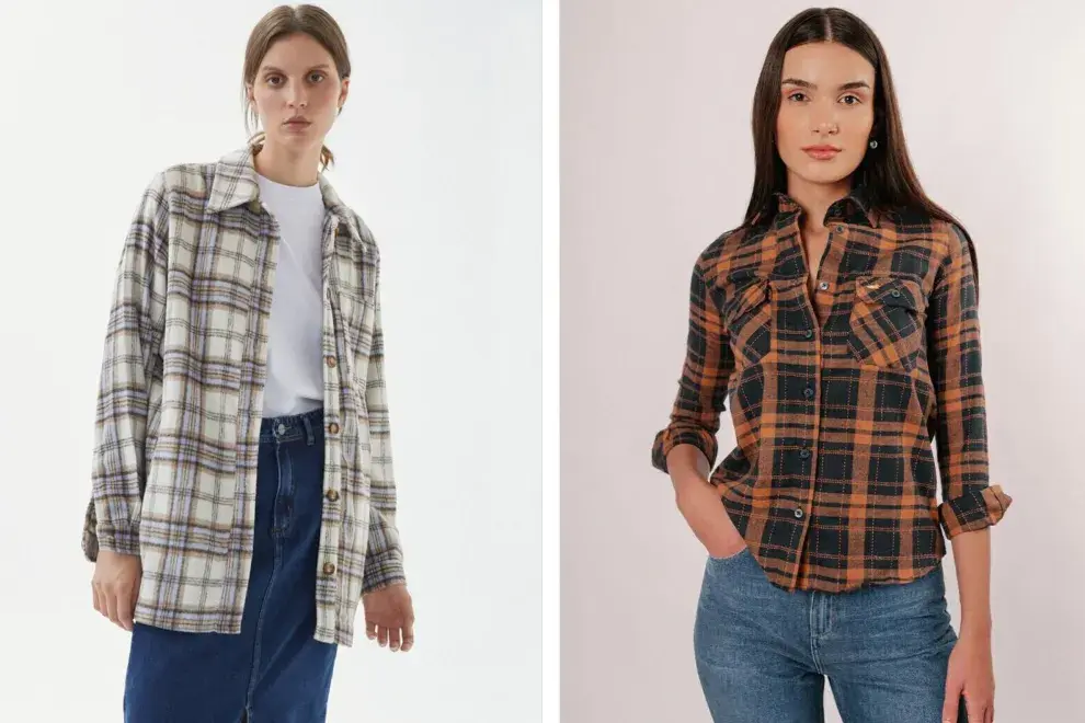 7 camisas leñadoras que volvieron a ser tendencia.