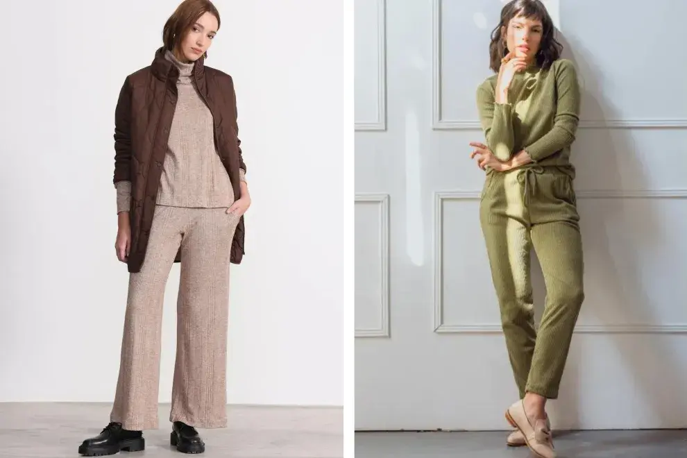 8 pantalones de lanilla para usar este invierno.