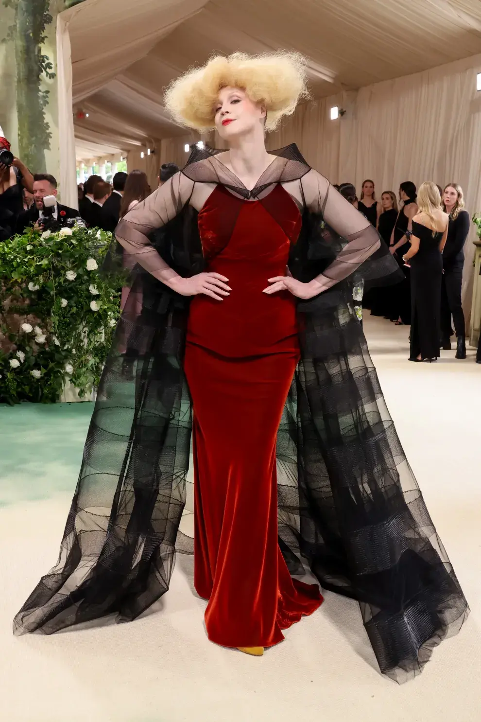  Gwendoline Christie en la Met Gala, el 6 de mayo de 2024.