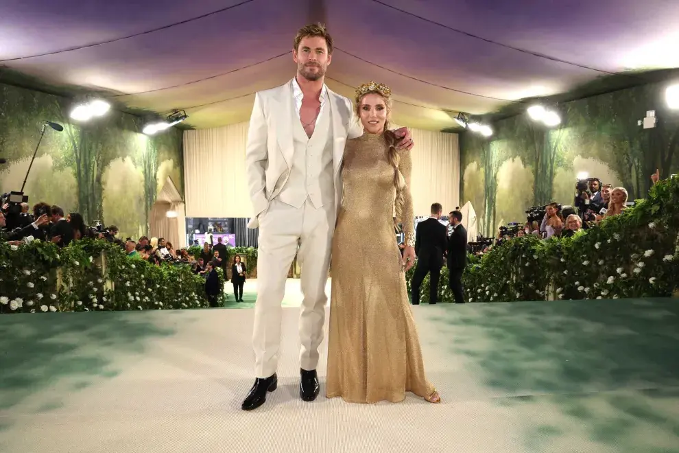 Chris Hemsworth impecable en la red carpet