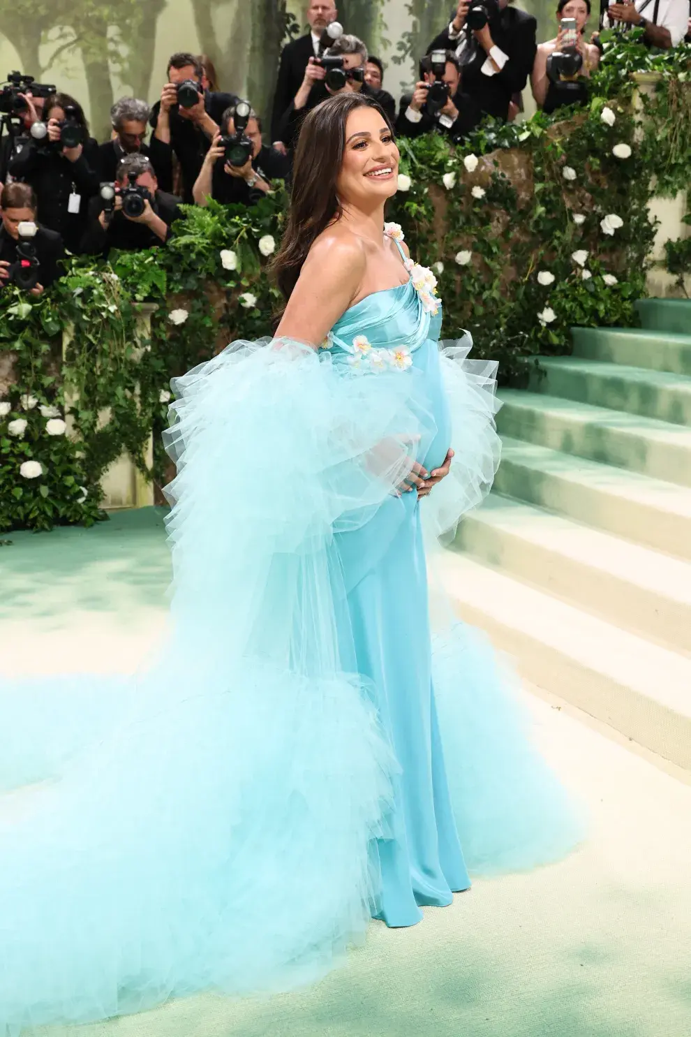 Lea Michele en la Met Gala, el 6 de mayo de 2024.