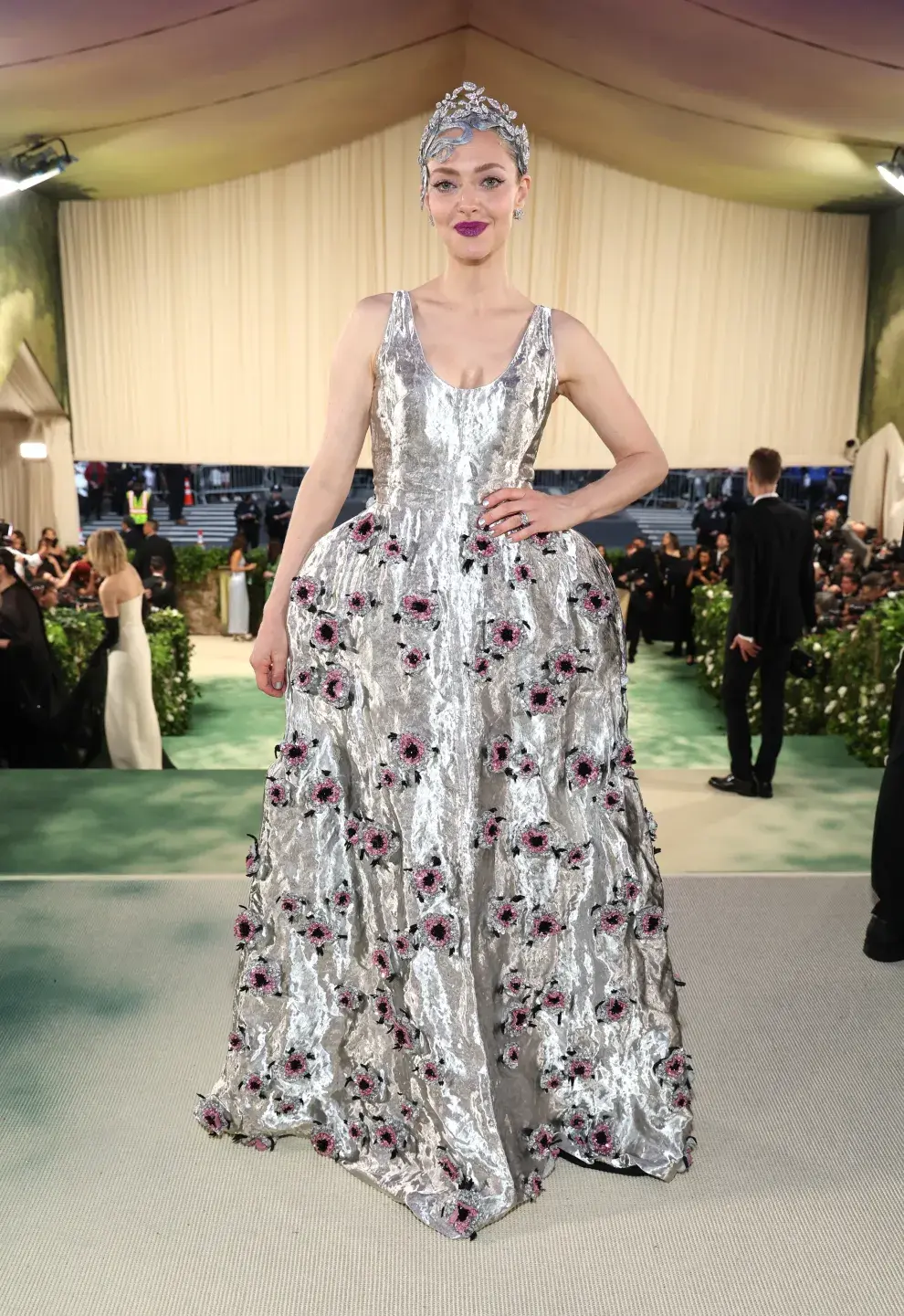 Amanda Seyfried en la Met Gala, el 6 de mayo de 2024.