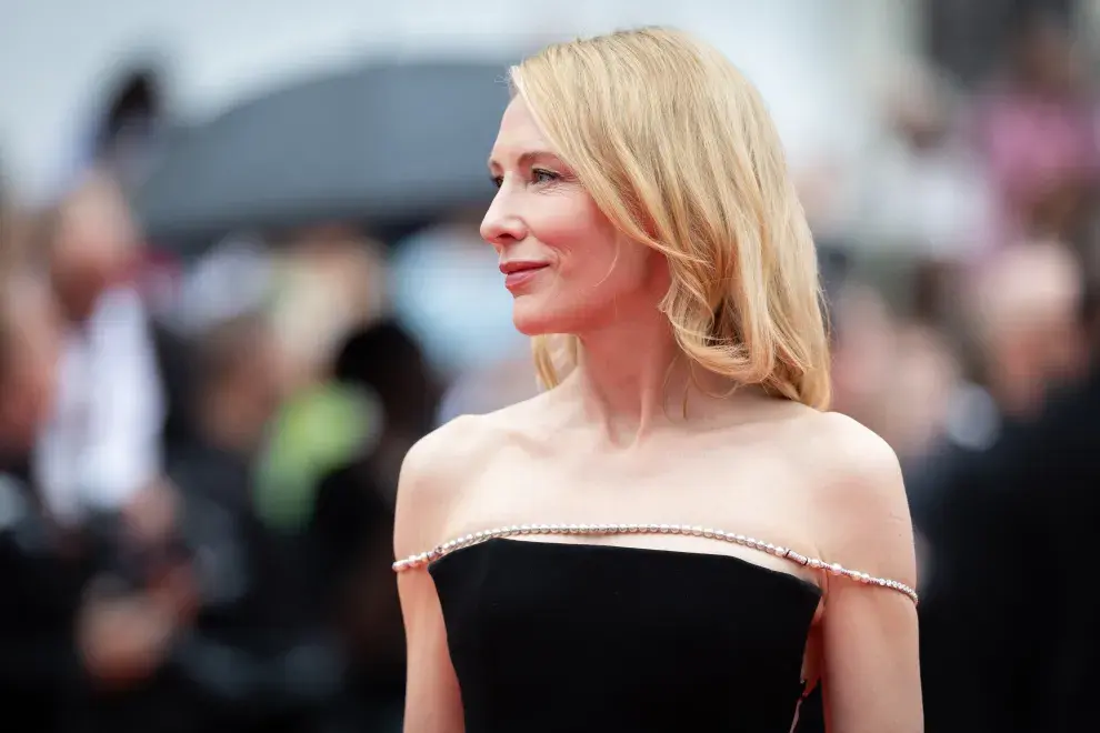 Cate Blanchett durante su participación en el Festival de Cannes.