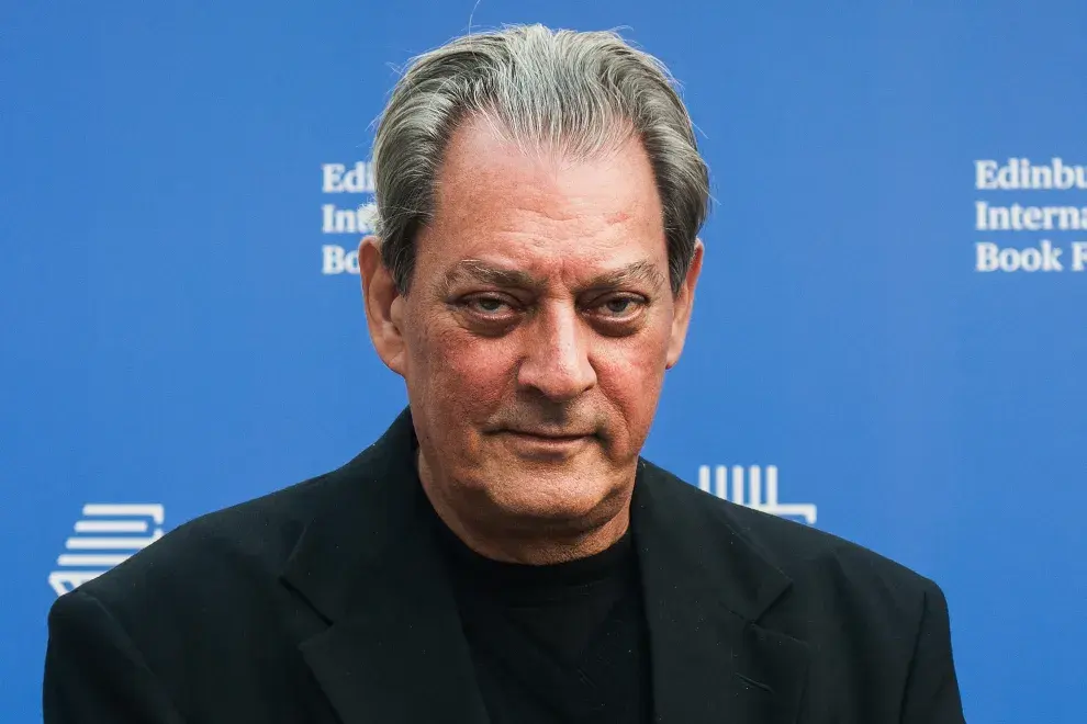 Paul Auster en el Festival Internacional del Libro de Edimburgo, en 2017.