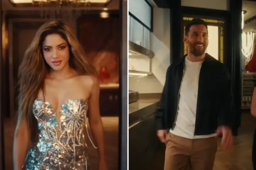 Shakira y Leo Messi deslumbrantes en una nueva publicidad.