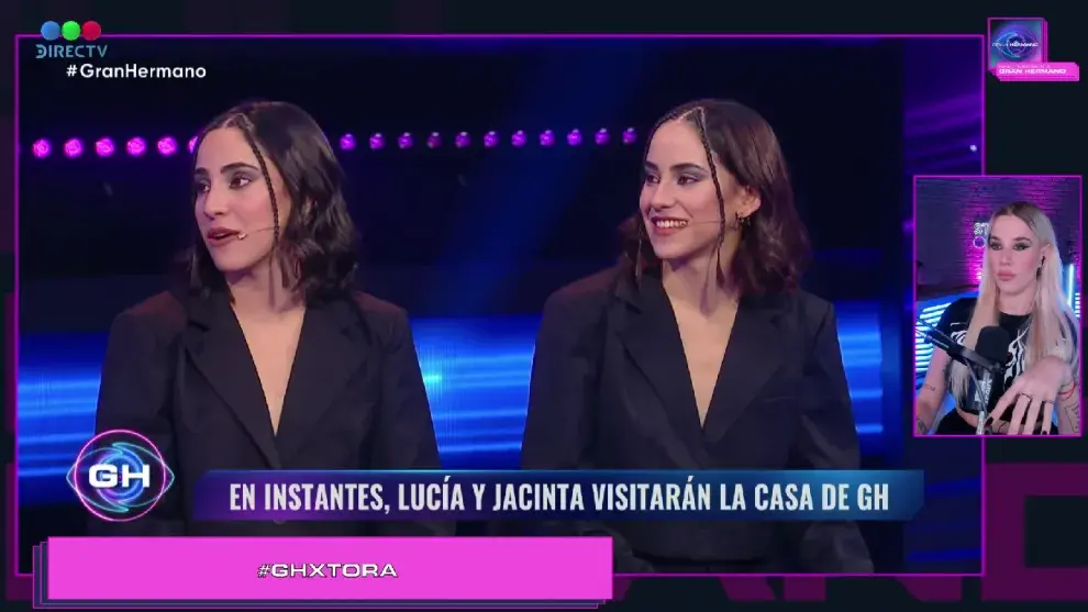 Lucía y Jacinta visitaron la casa de Gran Hermano.