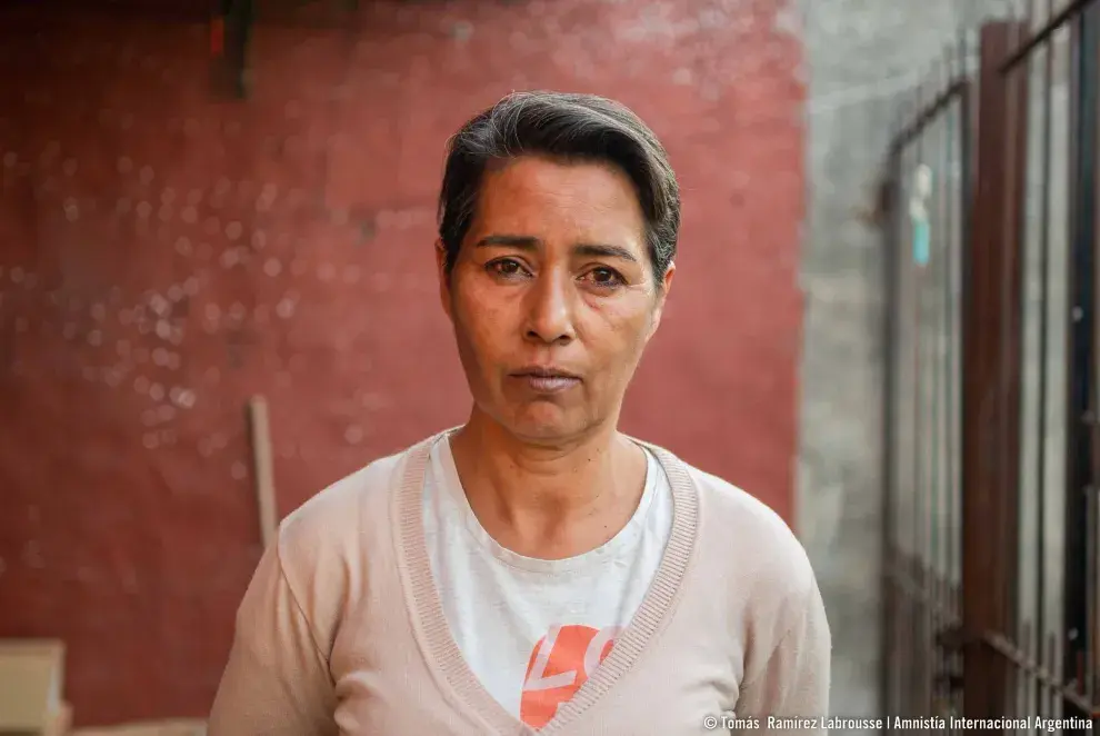 Mabel Fernández, hermana de Sofía, pide condenas.