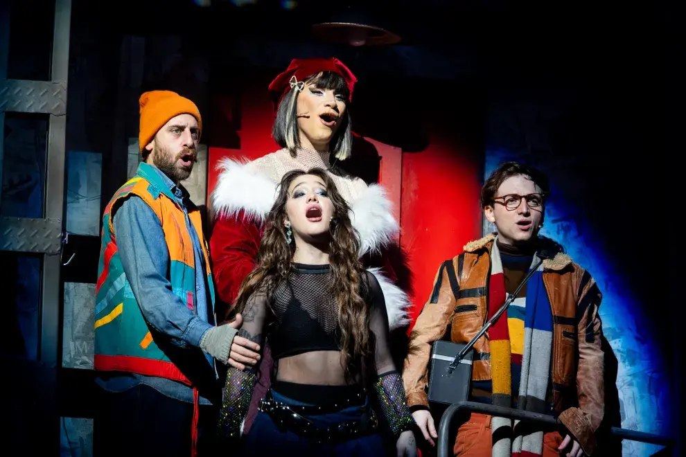 El elenco de Rent, el musical.