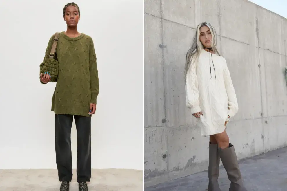 7 maxisweaters que van a ser tendencia este invierno.