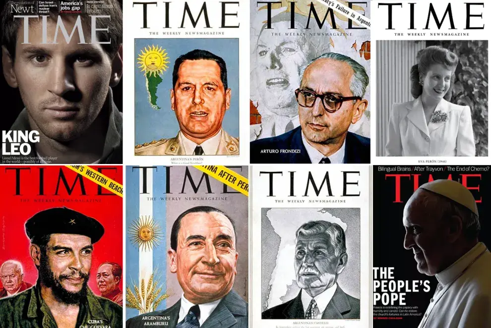 Otros argentinos que fueron tapa del TIME.