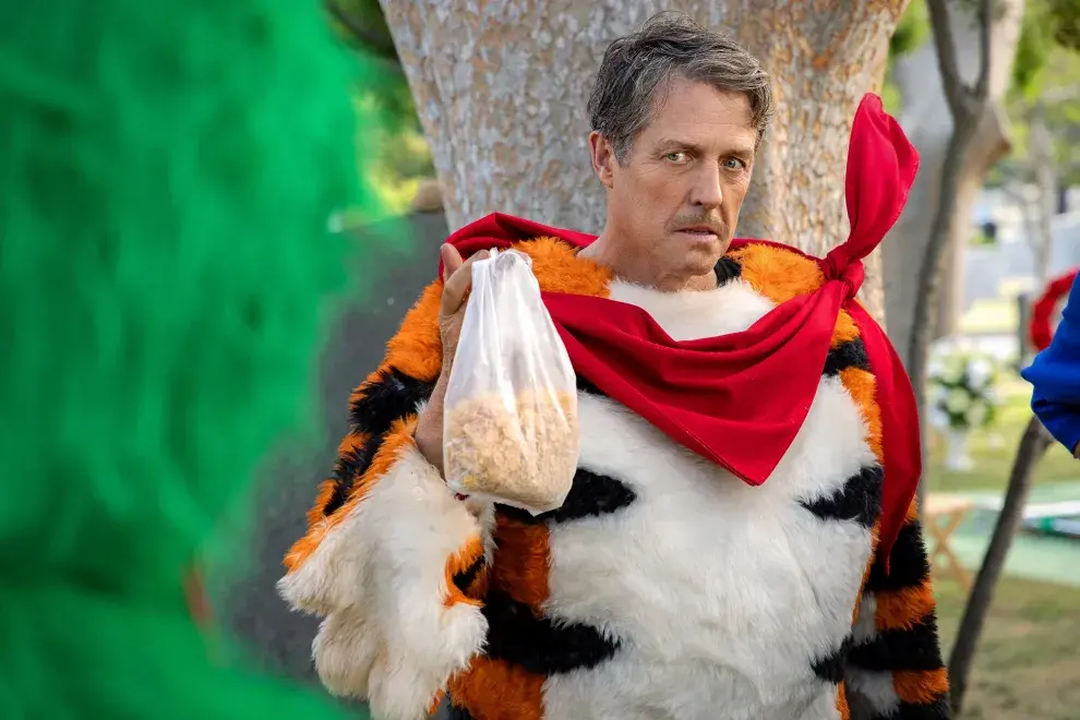 Hugh Grant, una de las tantas caras conocidas de Sin glasear.