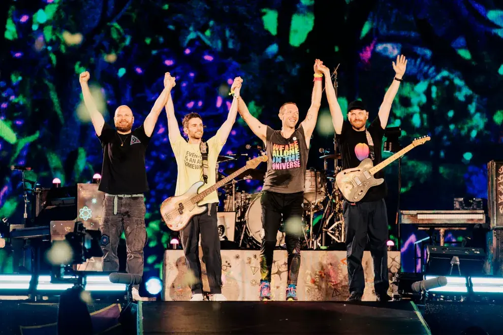 Coldplay en Singapore.