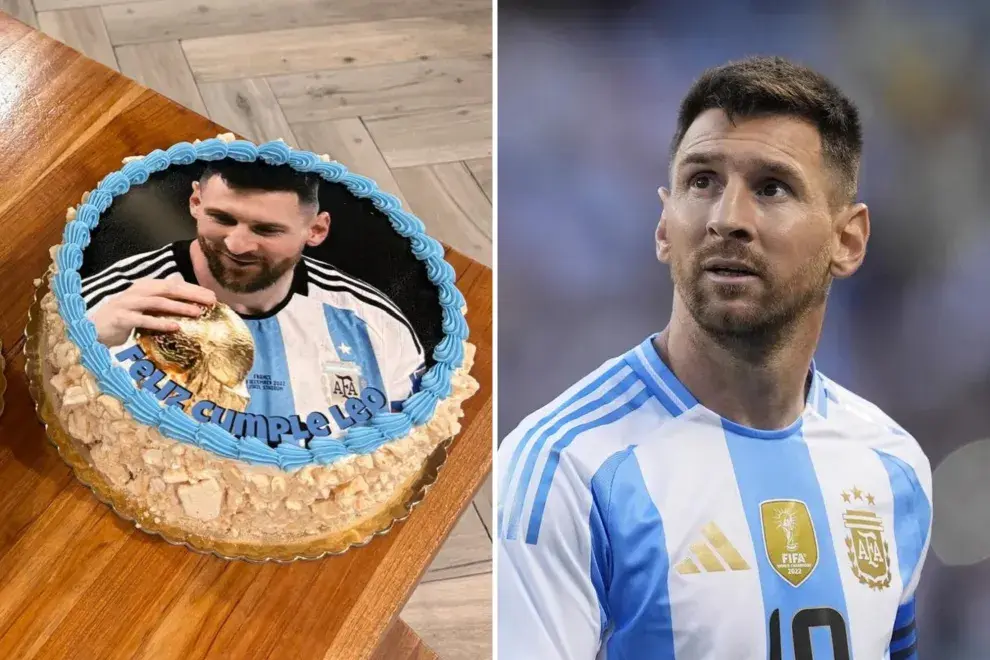 La torta del cumple 37 de Lio Messi: hablamos con los panaderos argentinos que la hicieron.