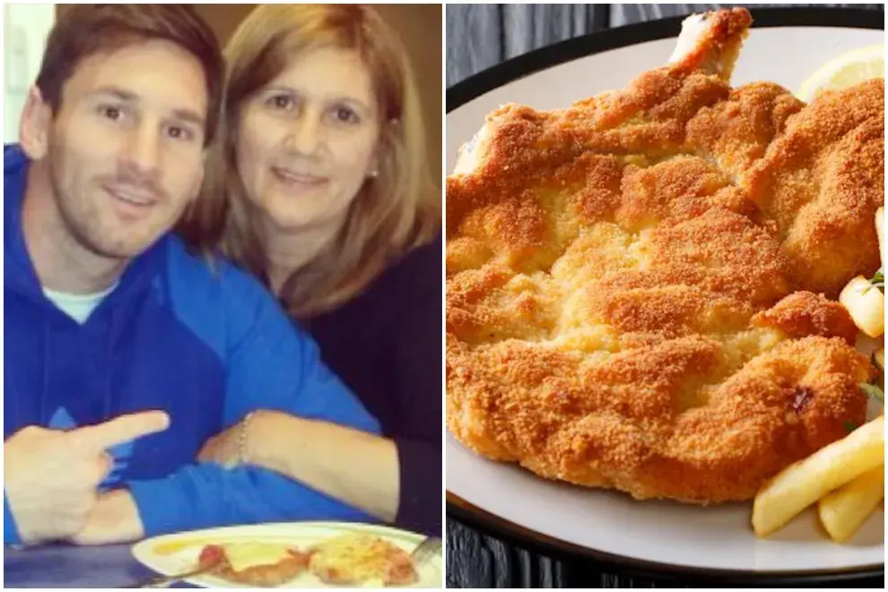 Las milanesas de Celia, las preferidas de Leo Messi.