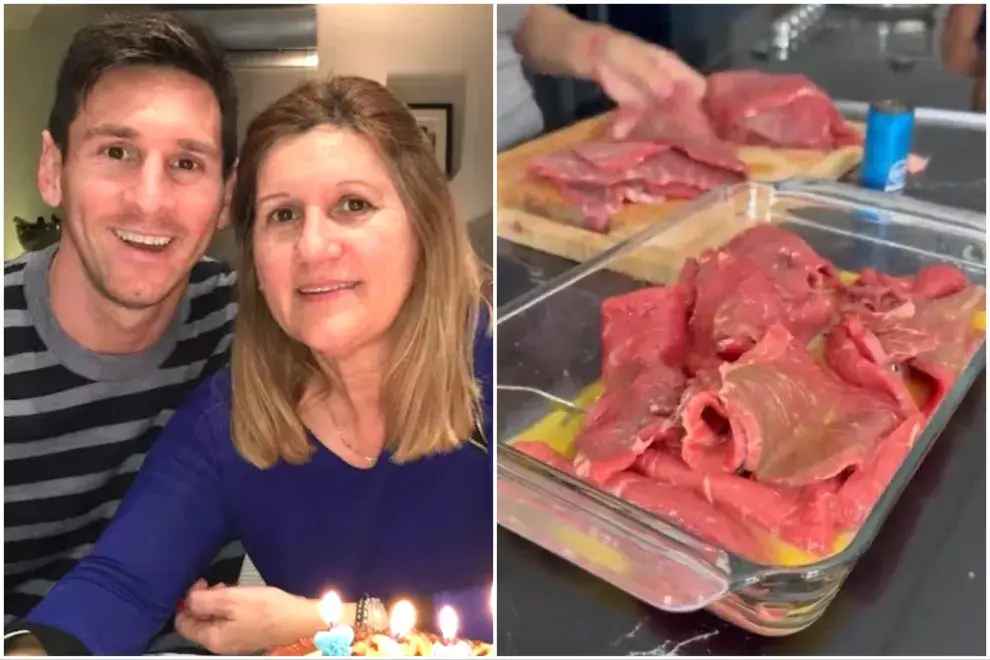 Las milanesas de Celia, las preferidas de Leo Messi.