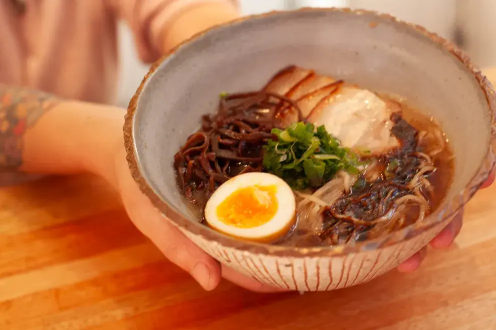 Orei, en el Pasaje Echeverría, uno de los mejores ramen de la ciudad.