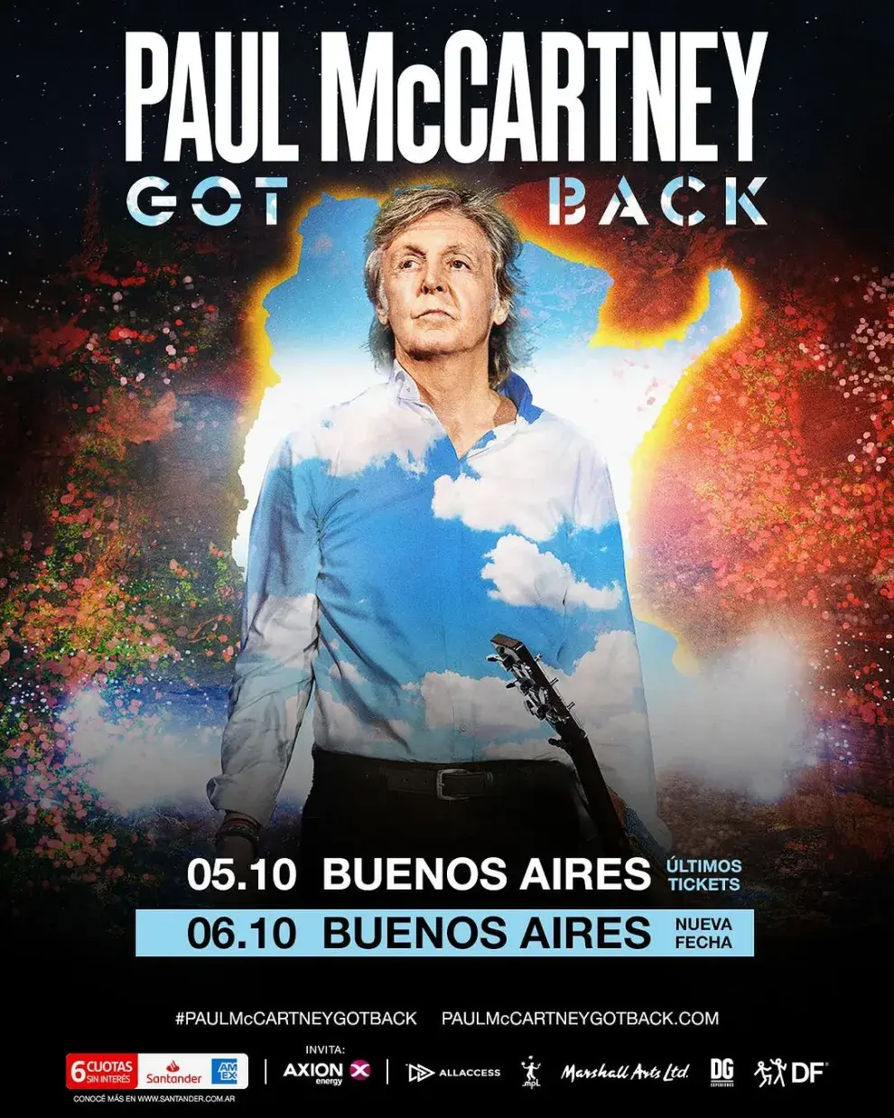 Hay nueva fecha de Paul McCartney para el 6 de octubre en River Plate.