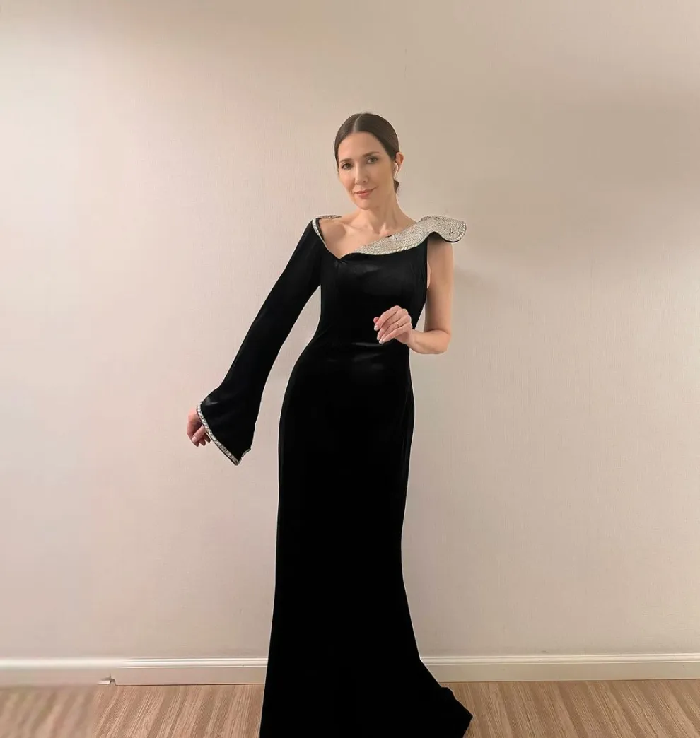 El look de Cristina Pérez para la gala de Pampita.