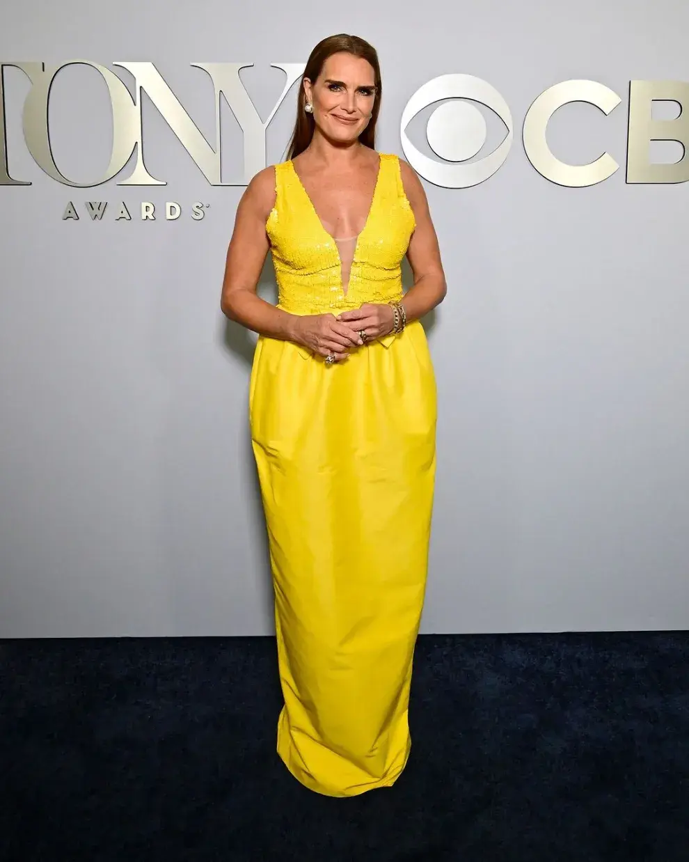 Brooke Shields en los Premios Tony 2024.