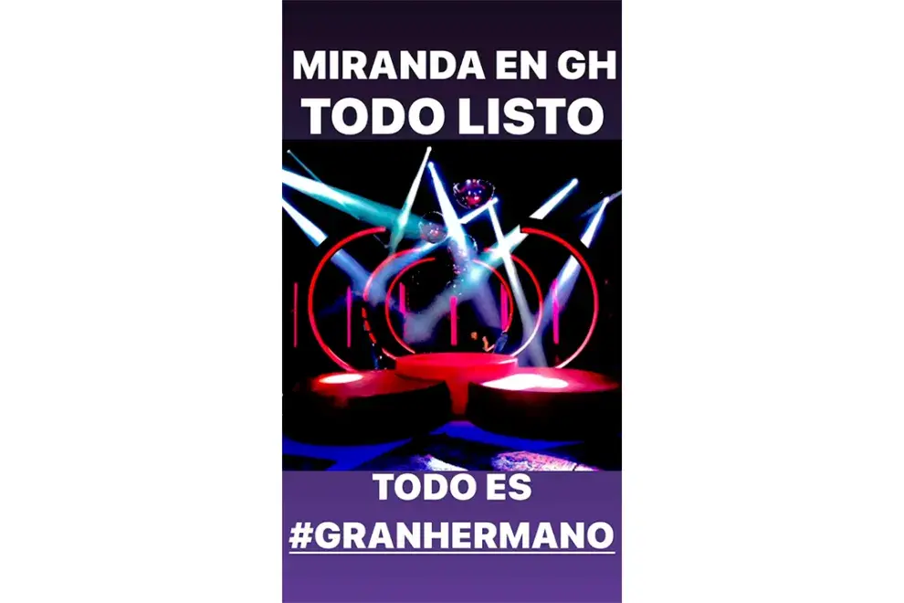 Santiago del Moro anticipó el show de Miranda! en Gran Hermano.