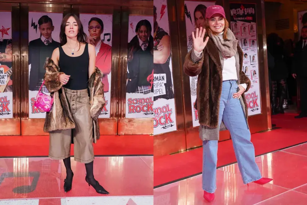 Belén Chavanne y Natalie Pérez con look casual para el evento