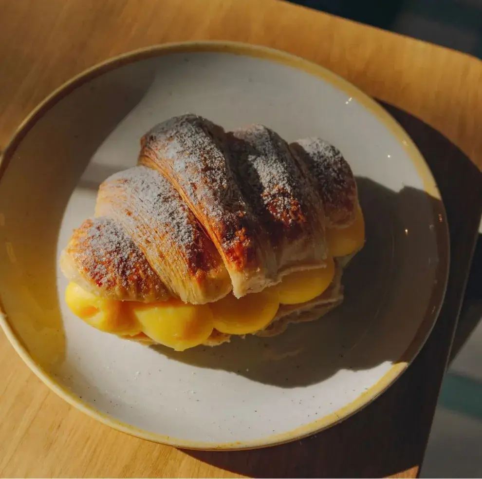 Croissant rellena en Merienda