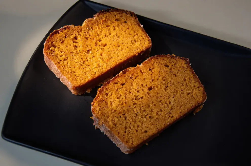 Budín de mandarina de Paulina Cocina.