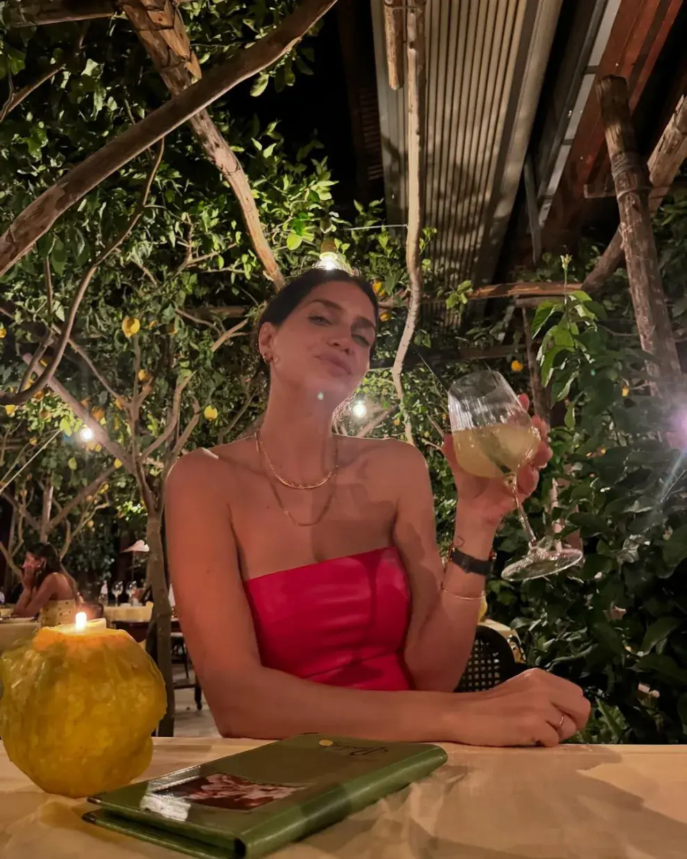 Las vacaciones de Zaira Nara en Capri.