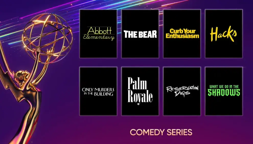 Las series de comedia nominadas a los Emmy 2024.