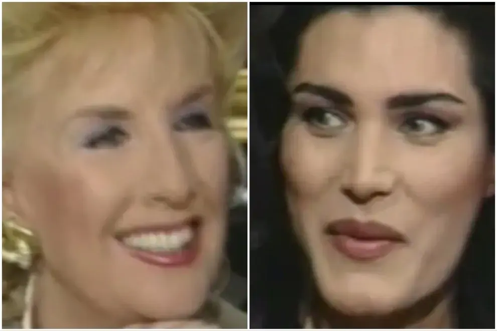 La entrevista de Mirtha Legrand a Cris Miró, en 1995.