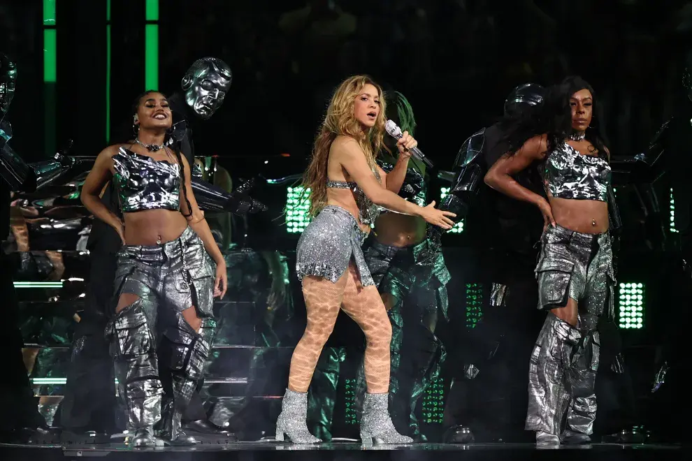 Shakira en la final de la Copa América 2024.