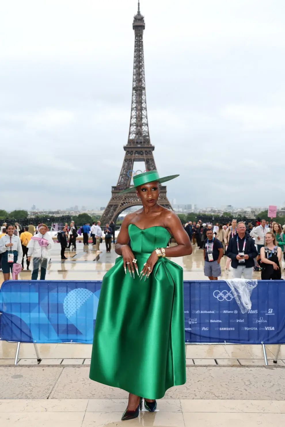 Cynthia Erivo en la apertura de los Juegos Olímpicos de París 2024.