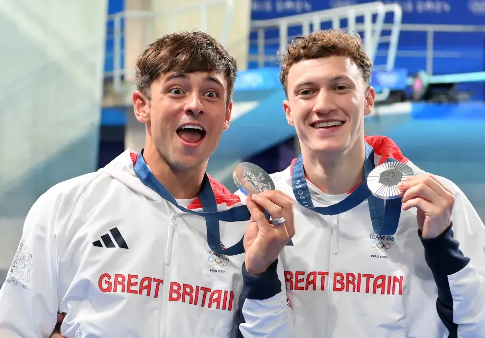 Toma Daley gana medalla de plata en parís 2024.