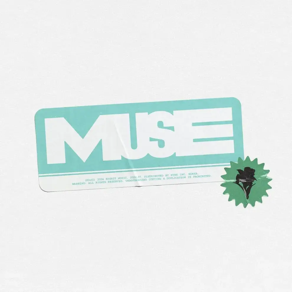 Portada del álbum de Jimin, MUSE.