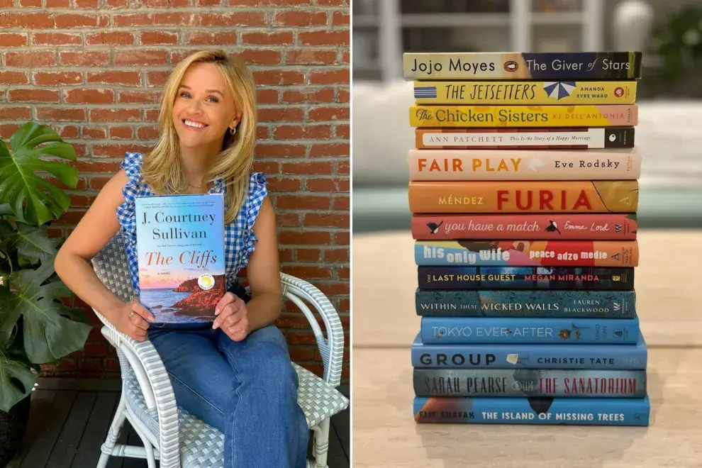 Reese Witherspoon y sus libros favoritos.