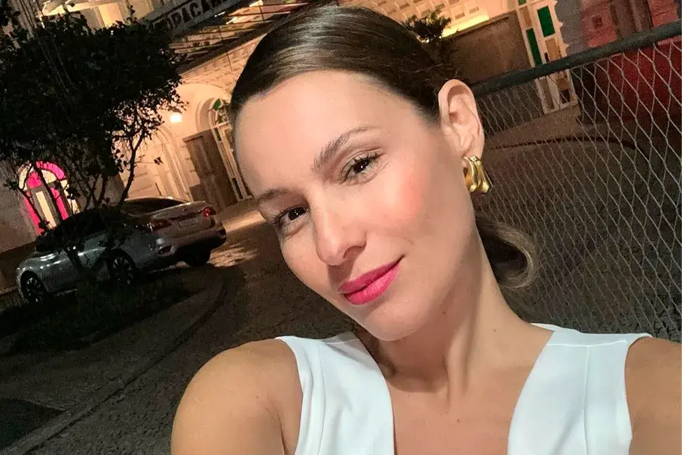 Fotografía de Pampita compartiendo en Instagram su visita a Brasil.