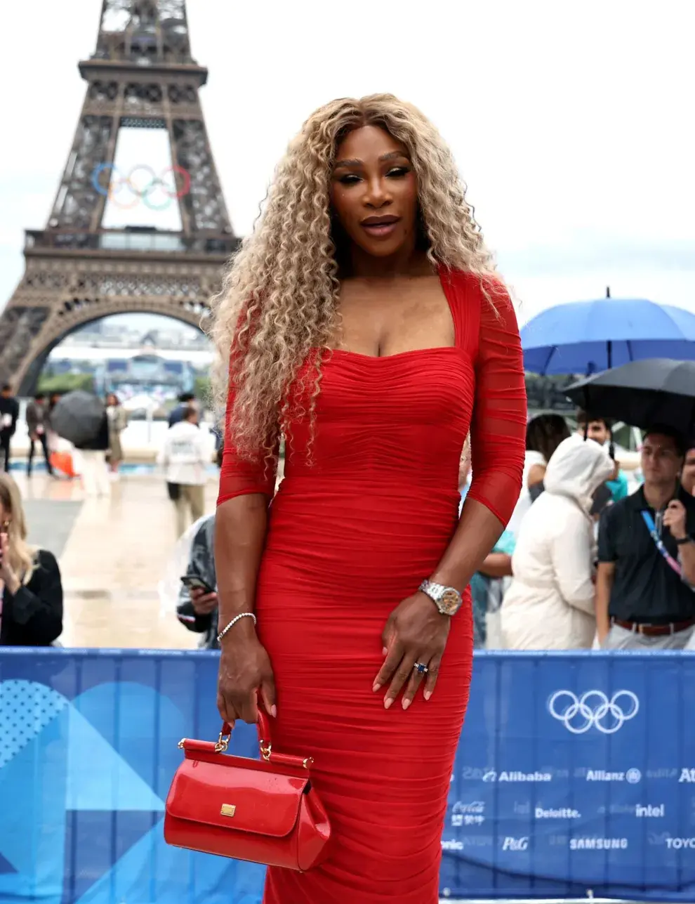 Serena Williams en la apertura de los Juegos Olímpicos de París 2024.