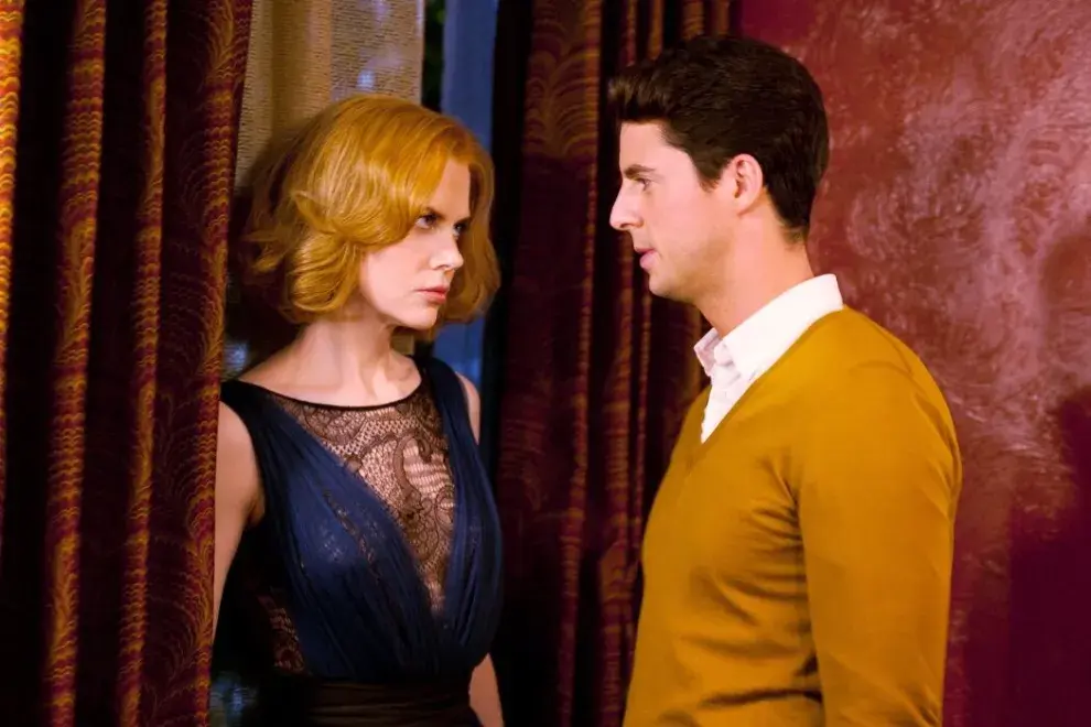 Nicole Kidman y Matthew Goode en la película Lazos perversos.