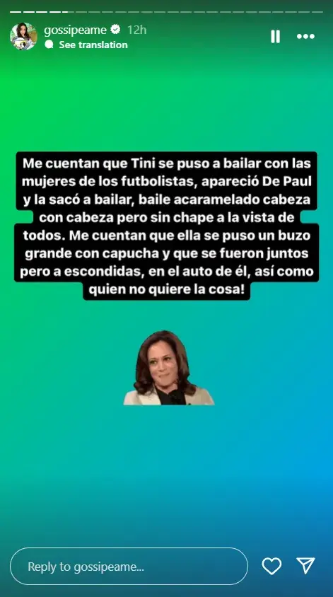 captura de historia de Instagram