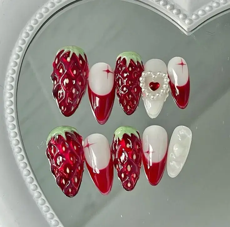 diseños de nailart 3D