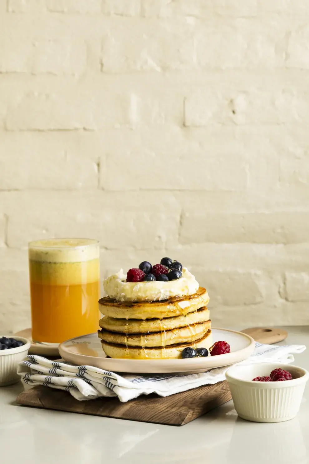 Pancakes: uno de los platos que prepara Dani Tallarico.