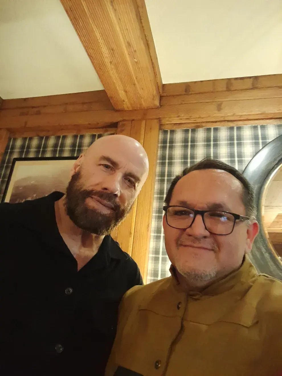 Las fotos de John Travolta en Bariloche