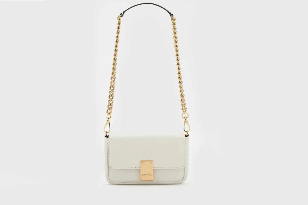 Bandolera Bali Charol Blanco $336.500