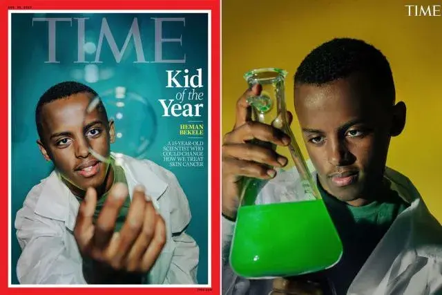 Con sólo quince años, Heman Bekele ha revolucionado la ciencia con su jabón para tratar el cáncer de piel