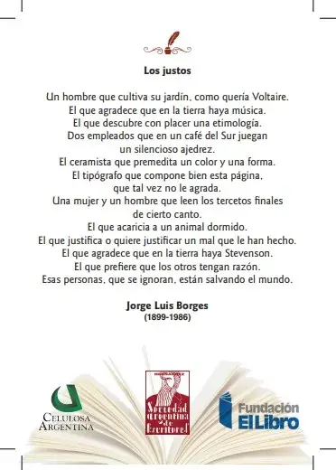 Poema de Borges.