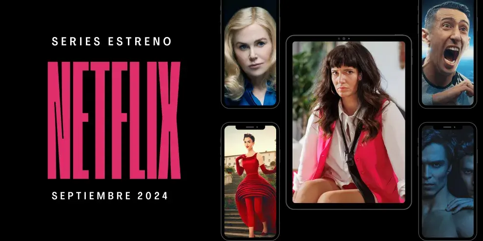 ¿Qué ver en streaming en septiembre? Calendario de series estreno en Netflix, Prime Video y más.