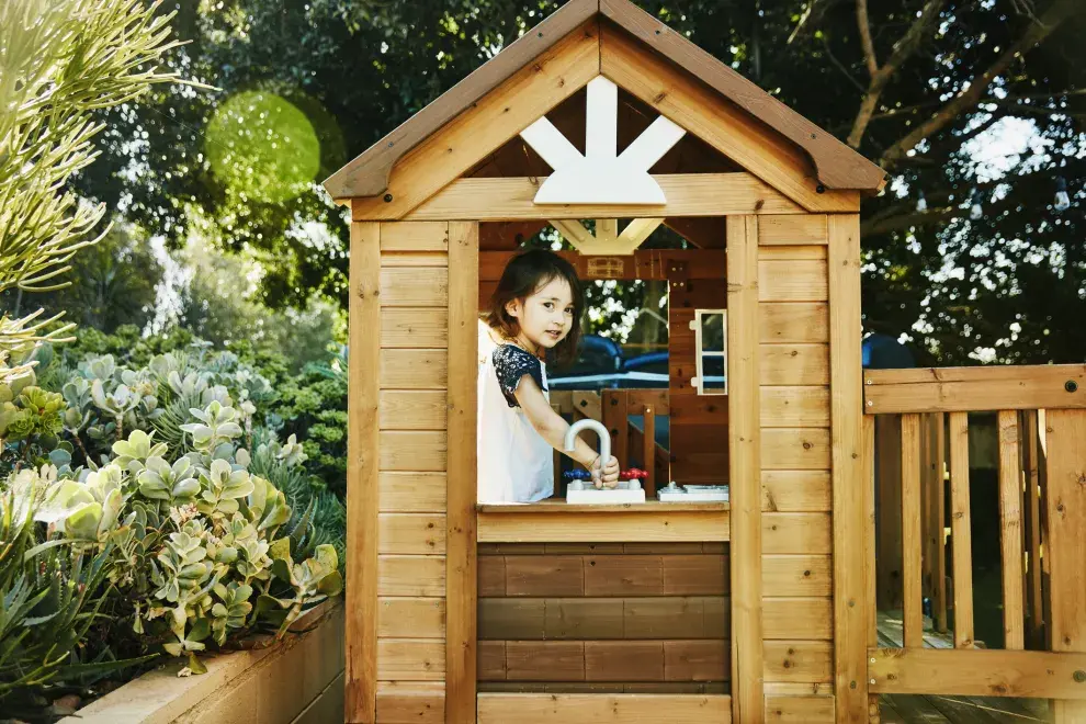 La casa de madera es uno de los regalos infantiles más esperados.