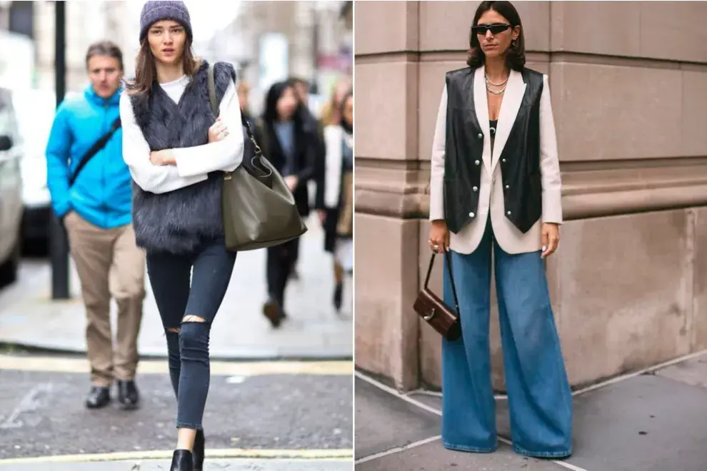 Guia de estilo de la semana 9 looks con chalecos para usar la prenda tendencia del invierno Ohlala